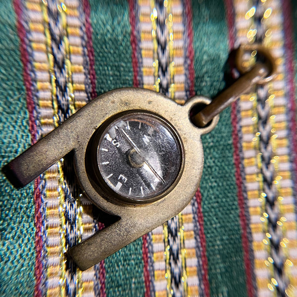 19th Century Horseshoe Compass Pendant