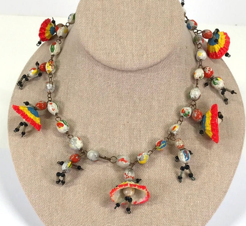 Vintage Brazilian Carnival Necklace