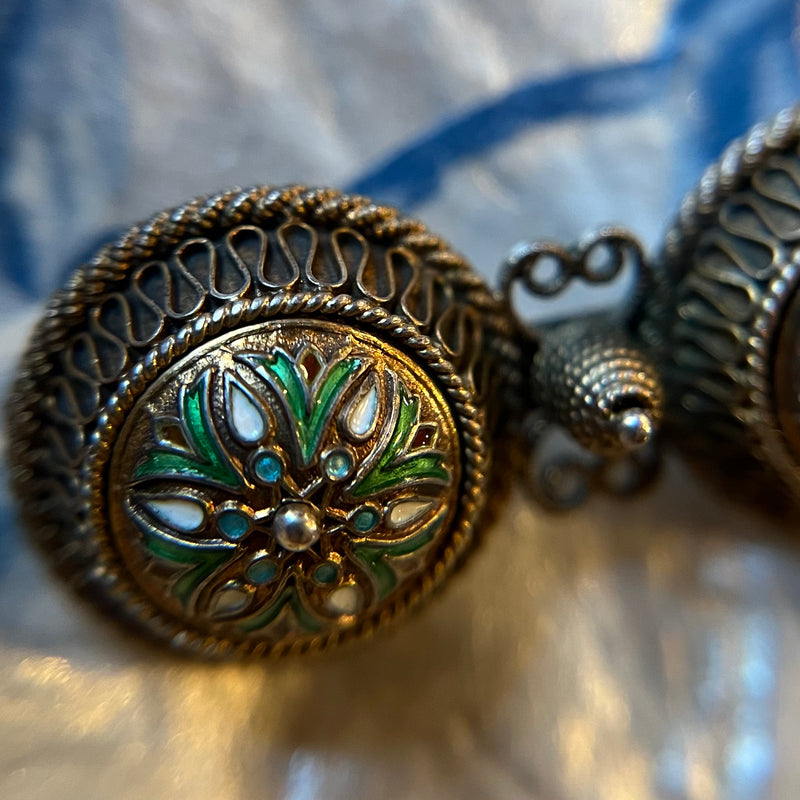 C.1910, Norwegian Sterling and Enamel Brooch