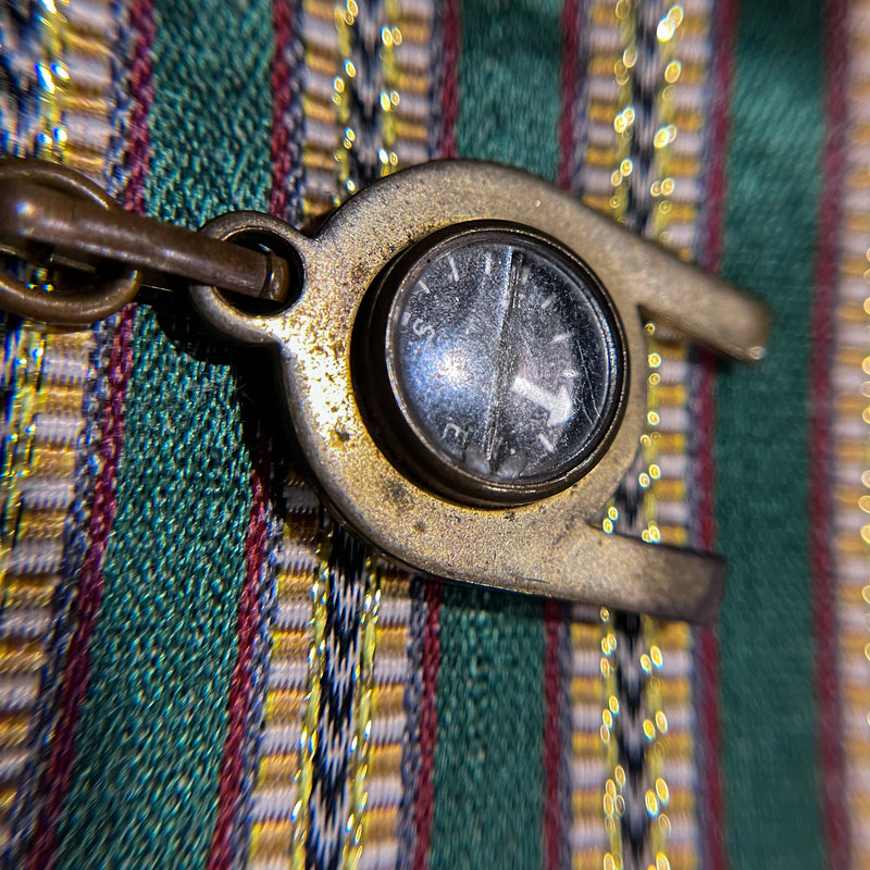 19th Century Horseshoe Compass Pendant