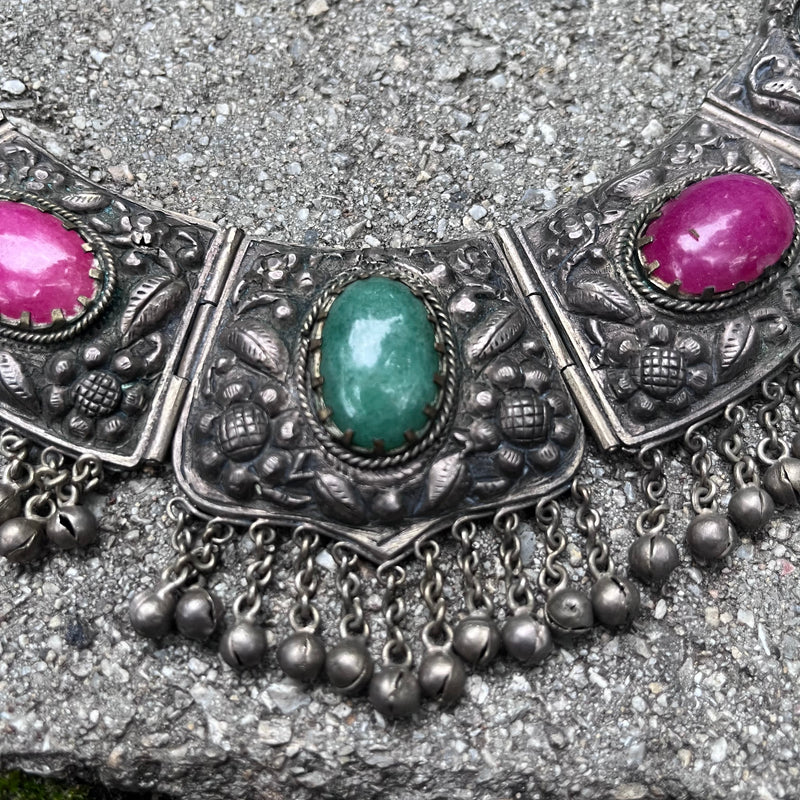 Antique Repousse Pendant