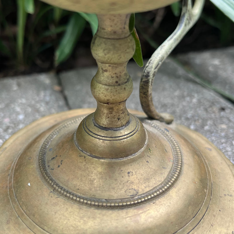 Ottoman Empire Nestorian Brass Incense Burner