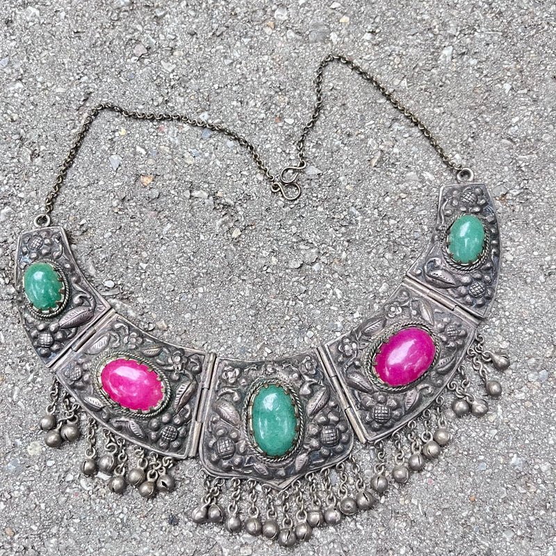 Antique Repousse Pendant