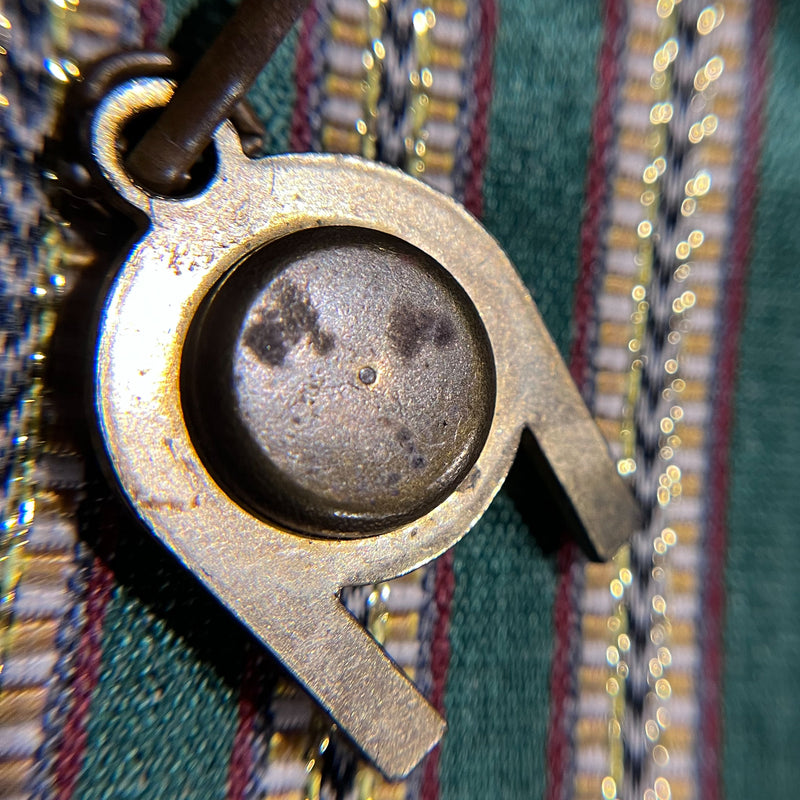 Antique Horseshoe Compass Pendant