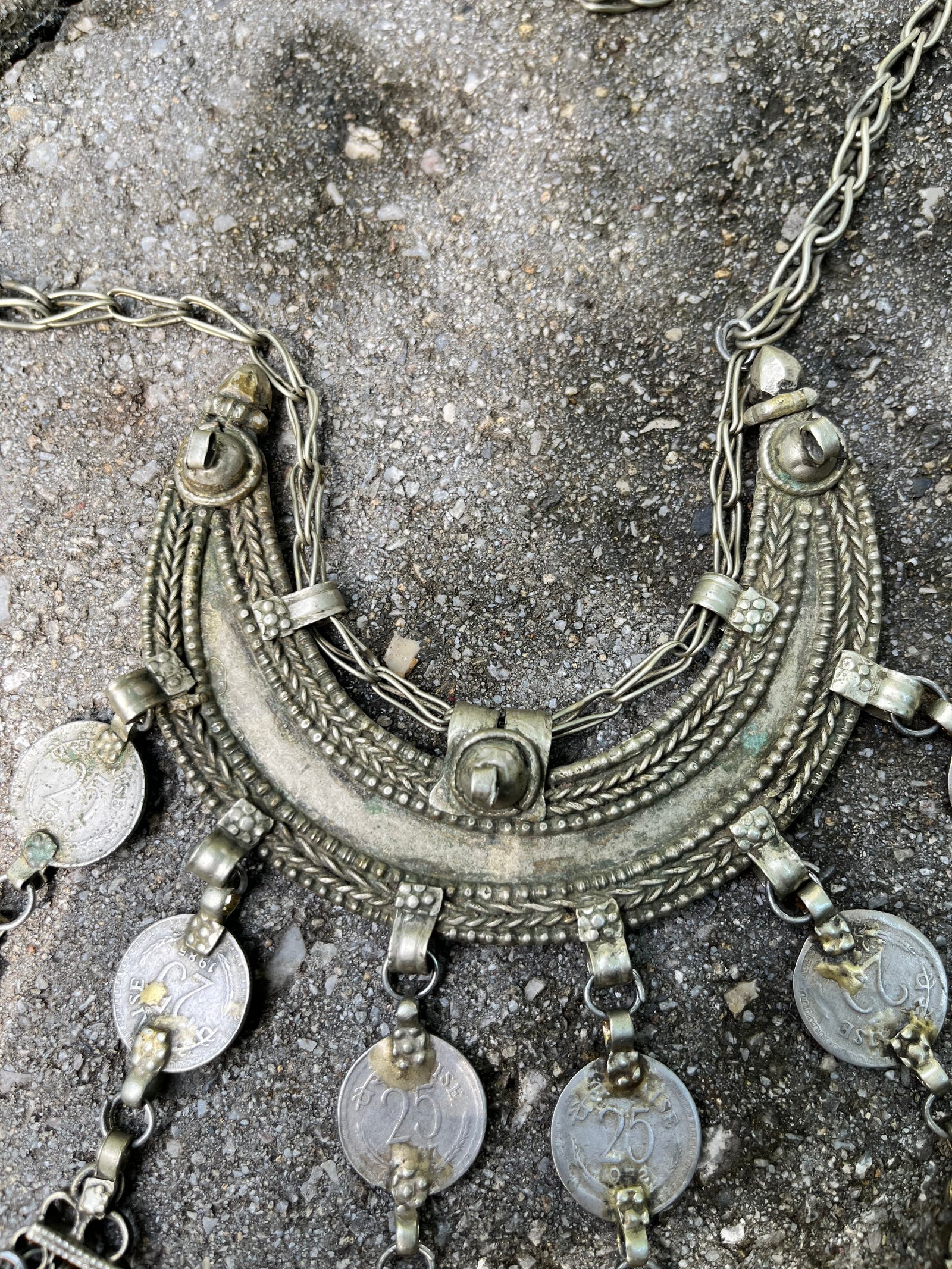 Antique Turkmen Crescent Necklace – Our Culture is Love