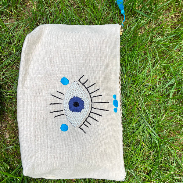Radiant Evil Eye Pouch