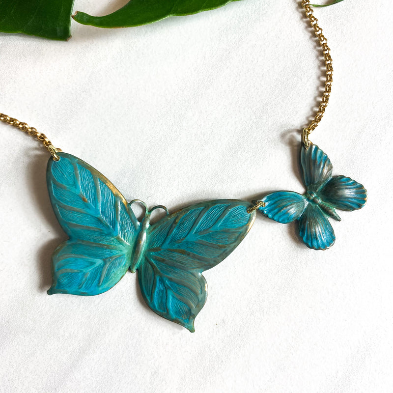Verdi Butterfly Necklace