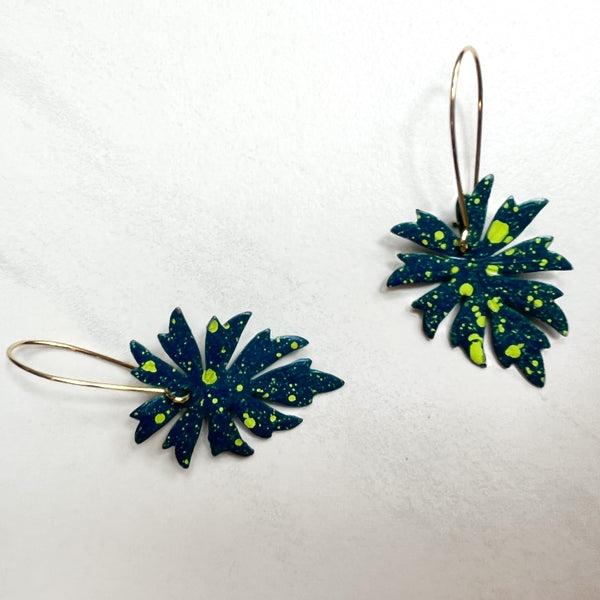 Monstera Earrings