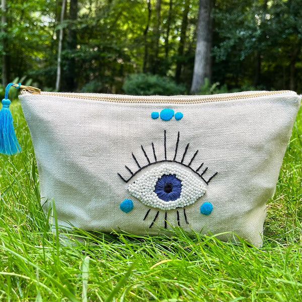 Radiant Evil Eye Pouch